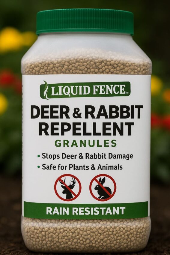 Liquid Fence 5 lb Deer & Rabbit Repellent Granules
